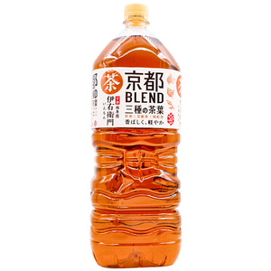 现货日本进口三得利伊右卫门京都混合茶味健康饮料品大瓶装2000ml