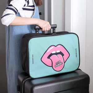 可挂拉杆箱的旅行包登机行李包免托运时尚手提包衣物收纳整理包