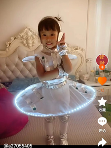 六一小荷风采儿童机器人宇航员天天演出服小学生科技舞蹈表演服