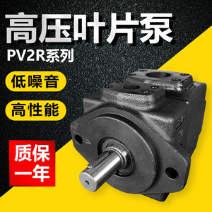YUKEN油研液压泵头总成高压叶片油泵电机PV2R1-10 12 14 17 19 31