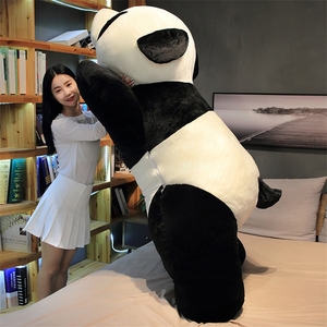 可爱大熊猫毛绒玩具公仔睡觉抱枕玩偶布娃娃送女生日礼物巨型超大