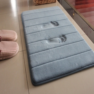加厚慢回弹地垫记忆海绵软垫卫生间浴室防滑防水吸水地毯脚垫