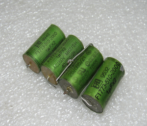 德国 ERO MKT F1773 绿幽灵 250V 1UF 250VAC 铜脚耦合薄膜电容