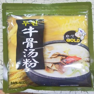 韩式牛骨汤粉 韩式牛尾汤 料理用调料斗源牛骨汤年糕火锅汤料500g