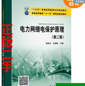 正版二手 电力网继电保护原理 第二版 田有文 9787519838157