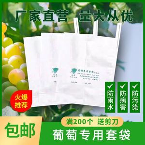 葡萄套袋葡萄专用袋防雨水防虫防病害露天葡萄育果袋套葡萄纸袋
