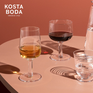 KOSTA BODA进口水晶玻璃 Viva红酒葡萄酒杯家用高脚杯白葡萄酒杯