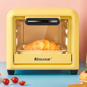 科顺电烤箱家用烘焙迷你小烤箱小型可爱多功能机械式控温面包蛋糕