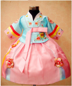 春秋款儿童韩服男女朝鲜服幼儿少数民族韩服装宝宝表演出服装童装