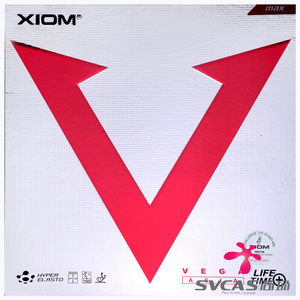 XIOM骄猛红V唯佳速度内能快攻弧圈乒乓球胶皮球拍反胶套胶79-009