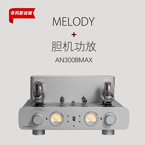 澳洲麦丽迪Melody推挽AN300BMAX发烧hifi合并胆机功放机300B