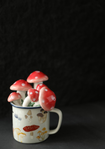 MUSe Garden 迷幻小蘑菇 NOW家新款迷迷糊糊毒蘑菇陶瓷小茶缸