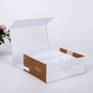 定制高档书型翻盖纸盒化妆品包装盒皮带礼盒精油蜜蜂林蛙油印刷盒