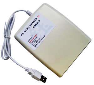 USB-PCMCIA 读卡器 支持普速和高速CF卡及ATA存储卡 USB2.0接口