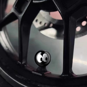汽车轮胎气门嘴帽改装气芯盖两轮电动车摩托通用圆球创意可爱装饰
