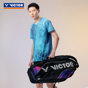 威克多VICTOR胜利BR9213羽毛球包李俊慧运动背包6支装大容量