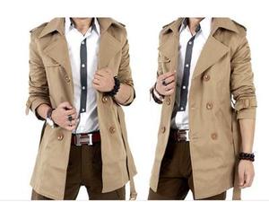 春季大码6xl男士200斤男人风衣外套Big yards men's trench coat