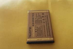 NUOFEI 诺菲 NF 手机电池 适用机型：K90 F 手机电板1500MAH