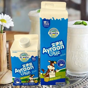 ALWAHA AYRAAN AYRAN阿拉伯风味酸奶汁饮料咸味艾伊兰乳制品350ml