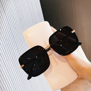 韩国【免税】George Melis 偏光太阳镜女圆脸方形墨镜潮流眼镜G46