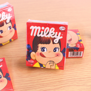 日本进口零食 不二家FUJIYA牛奶妹牛奶糖21g盒装牛奶味糖果
