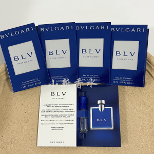 宝格丽 蓝茶宝蓝男士 香水小样BLV Pour Homme 1.5ml温柔清爽皂感