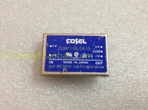 日本COSEL ZUW1R5 2415DC-DC隔离电源模块24V转+-15V（30V）50mA