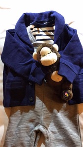 [现货]可可+正品 Ralph Lauren/拉夫劳伦 儿童装男宝青果领外套