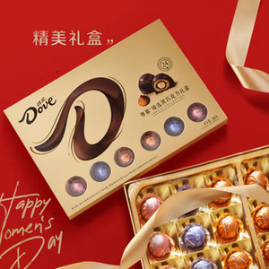 德芙Dove尊慕巧克力礼盒装280g零食糖果送礼物分享生日情人节美食