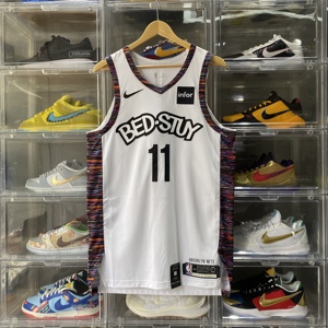 【堂堂】Nike NBA 布鲁克林篮网19-20赛季城市版欧文AU球员版球衣