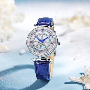 蒂玮娜DAVENA2024年新款时来运装表八芒星手表女复古经典石英手表