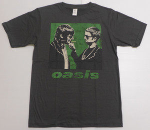 OASIS 绿洲乐队 Noel Liam 刷旧风进口短袖摇滚T恤T-SHIRT