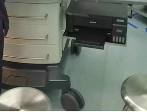 迈瑞谊安科曼德尔格麻醉机用打印机托架 麻醉机侧边支臂托板托盘