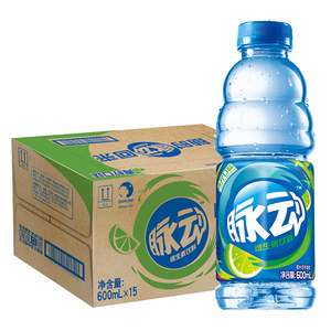 脉动 Mizone 青柠口味 低糖维生素运动饮料600ml *15瓶 包装随机