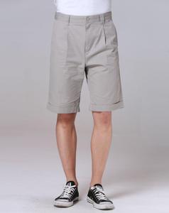 圣大保罗品质短裤棉质宽松大码休闲直筒短裤旅游沙滩裤PS12WP301