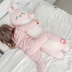 儿童睡觉抱枕安抚陪睡专用长条兔子布娃娃女孩毛绒玩偶公仔可拆洗