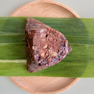 紫糯米豆沙粽健身理想主食低脂粽子新鲜秘制豆沙馅不含猪油