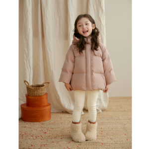 【现货羽绒服】冬季韩版女童羽绒服白鸭绒加厚保暖短款宽松厚外套