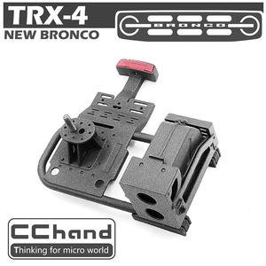 CCHAND TRX4 福特 新烈马 BRONCO 备胎架+刹车灯+油箱