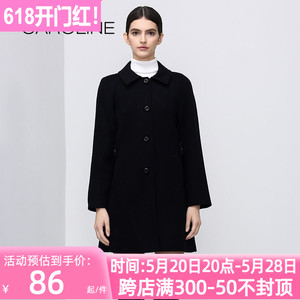 唯雅家卡洛琳女大衣14冬季专柜正品G6603102吊牌价3980
