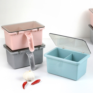 调料盒套装家用组合装一体多格厨房用品收纳调味放盐味精佐料塑料