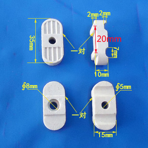 瓷夹板绝缘子 陶瓷双线绝缘 磁瓷对 固定电线支架 电力瓷别子