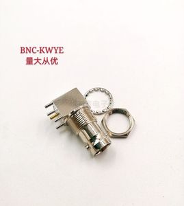 BNC-KWE,BNC-KWYE母弯座-焊板全铜/监控专用母座接头 连接器K W E