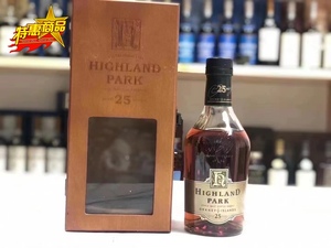 Highland Park 高原骑士25年 51.5%vol 2000版旧版矮胖瓶
