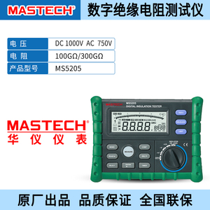 MASTECH（迈世泰克）MS5203数字绝缘电阻测试仪函数多用表电工具