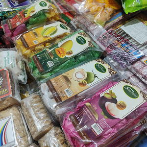 泰国进口榴莲糖山竹糖芒果糖椰子糖混合水果软糖零食休闲办公喜糖