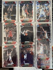 【ASHOU】nba球星卡 panini 保罗 哈登 汤普森 邓肯 考辛斯 格林