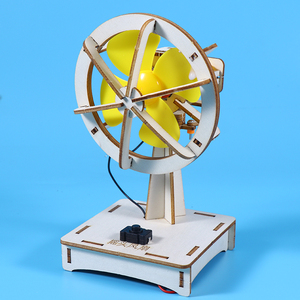 科技小制作 电动摇头风扇儿童小学生小发明diy手工材料包教具器材