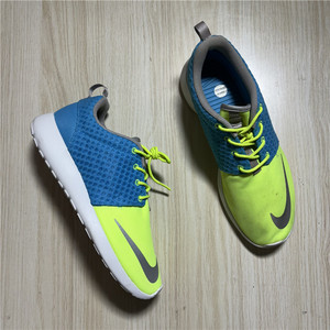 耐克 Nike ROSHERUN 男子蓝绿色低帮运动休闲鞋 580573-401