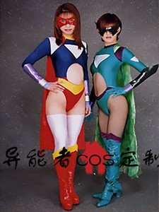 GIGA特摄 女超人英雄 cosplay莱卡弹力紧身衣 万圣节Cos扮演服装